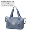 Bolsa de Viaje Portátil con Separación Seca y Húmeda, Bolsa de Gimnasio, Bolsa de Equipaje para Viajes de Negocios de Corta Distancia, Bolsa de Almacenamiento Deportivo, Bolsa de Hombro Expandible