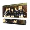 Alfombrilla de Ratón Chica Tono Claro Tamaño Extra Grande Anime Alfombrilla para Computadora Bloqueo de Borde para Portátil Alfombrilla para Teclado Parte Superior de Tela Alfombrilla Grande para Mesa Oficina