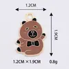 Joyas Creativas DIY Accesorios de Colgante Individual Patrón de Capibara Capibara Aleación con Goteo de Aceite Colgante para Collar Pulsera Venta al por Mayor
