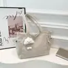 Bolso Bandolera de Pana de Alto Valor Transfronterizo 2026 Bolso de Mano de Gran Capacidad Estilo Bosque Versátil Bolsa para Estudiantes Literarios
