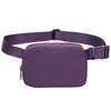 Bolsa Estilo Lulu em Estoque, Bolsa de Peito Resistente à Água e a Salpicos, Bolsa Esportiva de Nylon para Corrida, Bolsa de Cintura para Celular Unissex