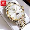 Zhang Zhilin de Star patrocina la marca Oli, comercio exterior, cronógrafo popular, luminoso, impermeable, de cuarzo, reloj para hombre, reloj para hombre