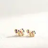 Nuevo Precio Especial Estilo Caliente Pendientes de Acero de Titanio Modernos Simples Versátiles para Mujer Alta Calidad Pendientes Conservadores de Color Joyería de Lujo Ligero