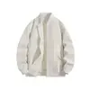 Jaqueta de Voo Nova Primavera e Outono 2026 Casaco Baseball Verde Militar Moda Casual Estiloso Cool Top