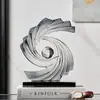 Creativo Moderno Flujo de Riqueza Escritorio para el Hogar Gabinete de Vino Estantería Entrada Sala de Estar Estudio Dormitorio Adornos Decorativos de Resina
