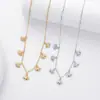 Collar de Plata de Ley S925 Más Vendido Transfronterizo con Diseño de Ojo del Diablo Moderno y Único, Joyería de Plata Moderna y Versátil