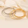 Gargantilla Exagerada de Línea Transfronteriza Europea y Americana Collar Geométrico Multicapa para Clavícula Joyería Circular Única de Nicho para Clavícula para Mujeres