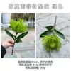 Fabricante de Flores Artificiales para Bodas Verdes Hortensia Verde Rosa Rocío de Golondrina Loto Bola de Cebolla Decoración Suave para Bodas Flor Artificial al por Mayor