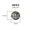 Plata de Ley S925 Cuentas Espaciadoras Estilo Xizang Cuentas para Cintura para Joyería con Cuentas Patrón Estrella Luna Semilla de Pasión Cuentas Superiores Cuentas Sueltas Accesorios