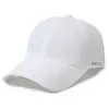 Novo chapéu masculino estilo coreano verão boné de beisebol casual chapéu de sol feminino boné com aba feminino chapéu feminino leve secagem rápida Branco