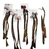 Presilhas de Cabelo Trançadas com Laço para Crianças, Pentes de Princesa, Acessórios de Cabelo para Apresentações de Bebês, Atacado de Lojas de Dólar