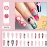 Pegatinas Populares para Uñas Portátiles Transfronterizas Uñas de Ballet Europeas y Americanas Uñas Portátiles Piezas de Uñas de Instagram Piezas de Uñas Removibles
