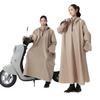 Impermeable Vehículo Eléctrico Impermeable Cuerpo Completo Integrado Motocicleta Impermeable Poncho Impermeable Engrosado Bicicleta Eléctrica Estilo Largo