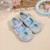 Zapatos de Cuero para Niñas 2026 Primavera/Otoño Cómodos con Pedrería Nuevos Zapatos de Cristal Suela Suave Zapatos de Cuero Rosados para Niños Zapatos de Baile Individuales