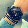 En stock al por mayor esfera grande estudiante hombres y mujeres moda TikTok tendencia deportiva pareja estilo coreano reloj hueco entrega