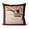 Cojines Decorativos para Sofá con un Estilo Vintage de Alta Gama, Cojines de Arte Melard, Fundas de Almohada para Cabecero con Ilustración Floral Retro, Venta al por Mayor
