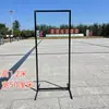 Nuevo Pantalla de Hierro Forjado para Bodas Marco Rectangular Soporte de Fondo para Decoración de Bodas Marco Cuadrado Geométrico Decoración de Fondo para Pasillo