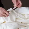 Juego de ropa de cama de cuatro piezas 100% algodón estilo japonés, estilo nórdico japonés, sábana blanca e funda de edredón ins, adecuado para primavera, otoño y verano