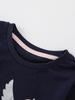 Camiseta de manga larga para niña, otoño 2023, camisa infantil, ropa infantil de estilo europeo y americano con estampado de dibujos animados a la moda para niña