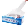 Guantes desechables de PE al por mayor transparentes engrosados en caja 200 Piezas removibles de grado alimenticio para catering guantes de PE comestibles