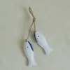 Estilo Oceánico Mediterráneo Resina Colgante Pequeño Red de Pesca Decoración Accesorios Decoración Festiva Colgante Pequeño Decoración de Árbol de Navidad