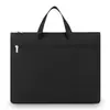 Bolsa de Mão Casual Simples Estilo Horizontal Masculina para Negócios Viagem Bolsa para Laptop Versátil para Deslocamento Bolsa para Documentos de Conferência