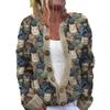 Nuevo Transfronterizo 2026 Aliexpress Cardigan Impreso Digital 3D Chaqueta de Punto Suéter de Imitación Ropa para Mujer Amazon Comercio Exterior