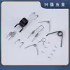 Shenzhen Xingqiang Acessórios de Ferragens Fio para Formação de Molas de Torção Simples e Duplas Tubo de Mola Clipe de Tubo Mola de Forma Especial Fabricante Atacado