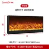 Chimenea Eléctrica Llama Simulada Estilo Americano Insertable Decorativo Chimenea Estilo Europeo Integrado Uso Doméstico Fuego Artificial Mueble de TV
