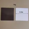 Imanes para refrigerador de sublimación transfronterizos Imán magnético en blanco para transferencia de calor Consumibles Magnético DIY foto impresión personalizada