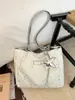 2026 Nuevo Bolso Tote Estilo Coreano Ins Estrella Diamante Brillante para Mujer, Bolso de Hombro de Gran Capacidad, Versátil para el Viaje Diario