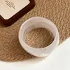 Pulseras Populares Transfronterizas Europeas y Americanas, Pulseras Anchas de Ola Irregular Manchadas de Acrílico, Pulseras de Nicho de Alta Gama para Mujer