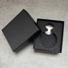 Caja de Empaque para Reloj de Bolsillo Negro Tinta Patrón de Diamante Caja Exquisita de Tapa Cielo y Tierra para Regalo del Día Caja de Empaque