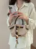 Bolso de Mano tipo Tote Coreano de Nicho para Mujer 2026 Nuevo Estilo de Comercio Exterior Relajado Versátil Bolso de Hombro Cruzado tipo Cesta