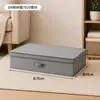 Serie de cajas de almacenamiento para ropa interior y ropa, tela no tejida, cajas organizadoras multitaladro, contenedores de almacenamiento para armario de dormitorio