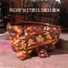 Maceta de cerámica, estilo europeo vintage de arcilla roja, para mesa de balcón, plantas suculentas, árbol de la fortuna, bonsái, decoración floral interior creativa