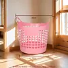 Cesta de roupas sujas dobrável cesta de armazenamento doméstico de lanches e brinquedos balde de armazenamento banheiro dormitório banheiro cesta de roupas sujas