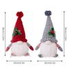 Nuevos suministros navideños de venta caliente transfronteriza sombrero de punto de alta gama con punta con muñeco de gnomo con luz adornos de regalo decoración de fiesta