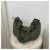 Bolso Cruzado Versátil para el Día a Día, Nuevo Bolso Dumpling, Bolso Tote de Gran Capacidad, Bolso de Hombro Waffle Simple Casual a la Moda