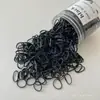 2025 Estilo Coreano Elástico Alto Espesso Corda de Cabelo Feminino Acessório de Cabeça Simples Lata de Elástico de Cabelo Rabo de Cavalo Alto Elástico de Cabelo