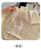 Roupa Íntima Feminina Sem Costura de Seda Gelada de Cintura Alta, Verão Fina Respirável Controle de Barriga e Levanta Bumbum Cor Sólida Simples
