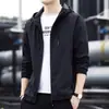 Chaqueta para hombre para primavera y otoño, marca de moda con capucha tipo workwear, abrigo casual holgado, top deportivo versátil de moda para hombre