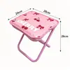 Taburete Plegable para Exteriores Silla de Camping Taburete Cruzado Bolso de Cola Taburete Pequeño Taburete de Pesca Silla Estilo Correa