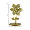 Candelabro de Ferro Escandinavo Sala de Estar Simples Enfeites Decorativos Mesa de Jantar Props para Jantar Romântico à Luz de Velas Decorações de Alto Padrão