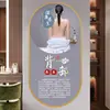 Salão de Beleza Pintura Decorativa Clube Spa Mural Centro de Saúde de Medicina Tradicional Chinesa Cartaz de Parede Terapia Capilar Beleza Corpo Pintura Pendurada