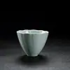 Tetera Ru Kiln Xishi de Dehua, Tetera con Esmalte Craquelado, Tetera Doméstica para Preparar Té, Taza Personal, Colador de Té, Accesorios para Juego de Té de Cerámica Kung Fu
