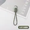 Novo cordão curto tecido capa para celular chaveiro removível anti-perda pendurado universal cordão para copo de café fivela para carro