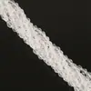 Cuentas de Vidrio Facetadas con Forma de Lágrima y Agujero Recto de 5*7mm Hechas a Mano para Bricolaje Accesorios de Abalorios Color Cristal AB Chapado Materiales Cuentas Sueltas
