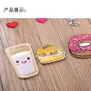 Parche bordado para boutique, parche de tela, sello de bordado, papas fritas, piña, hamburguesa, parche para ropa, zapatos y sombreros, accesorios para bolsas, decoración