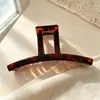 Pinza de garra elegante y simple versátil para mujer, nuevo modelo 2026, tamaño grande, adecuada para recogidos en la parte posterior de la cabeza, accesorio para el cabello tipo pinza de tiburón
